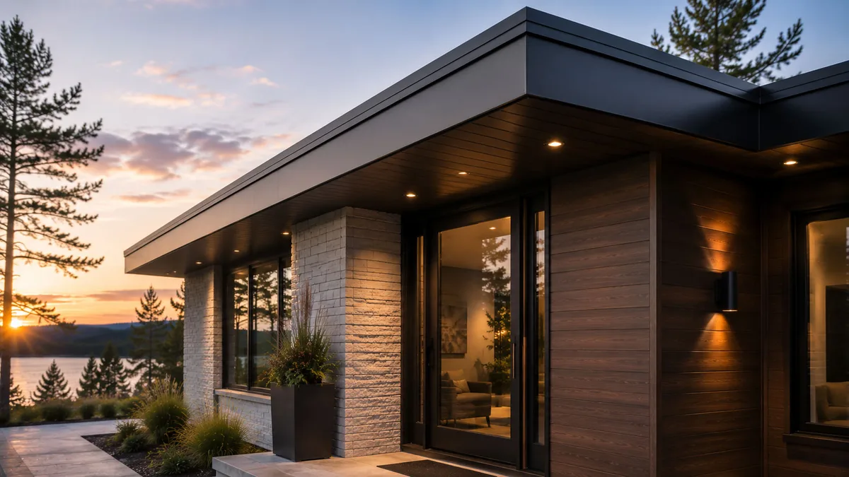 Soffit and fascia installation