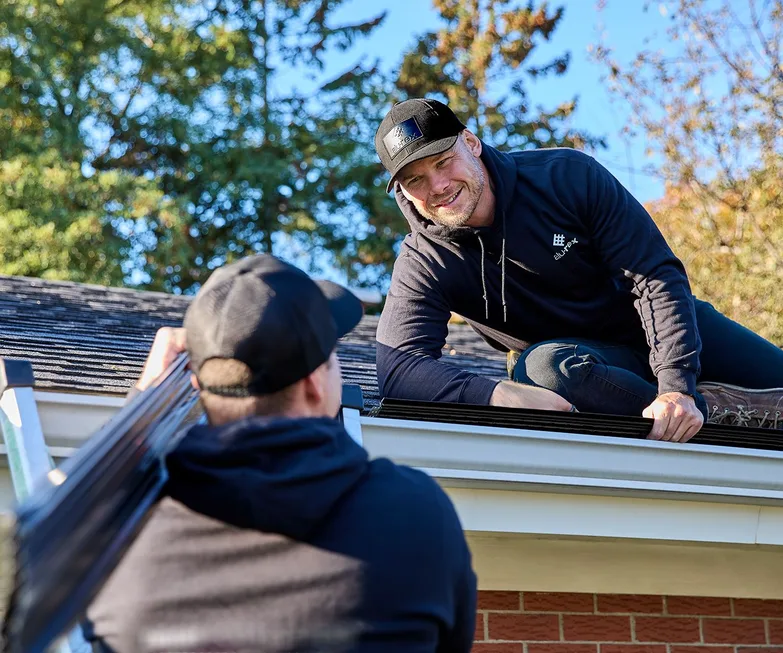 Installation de gouttières adaptée à votre maison par notre équipe locale