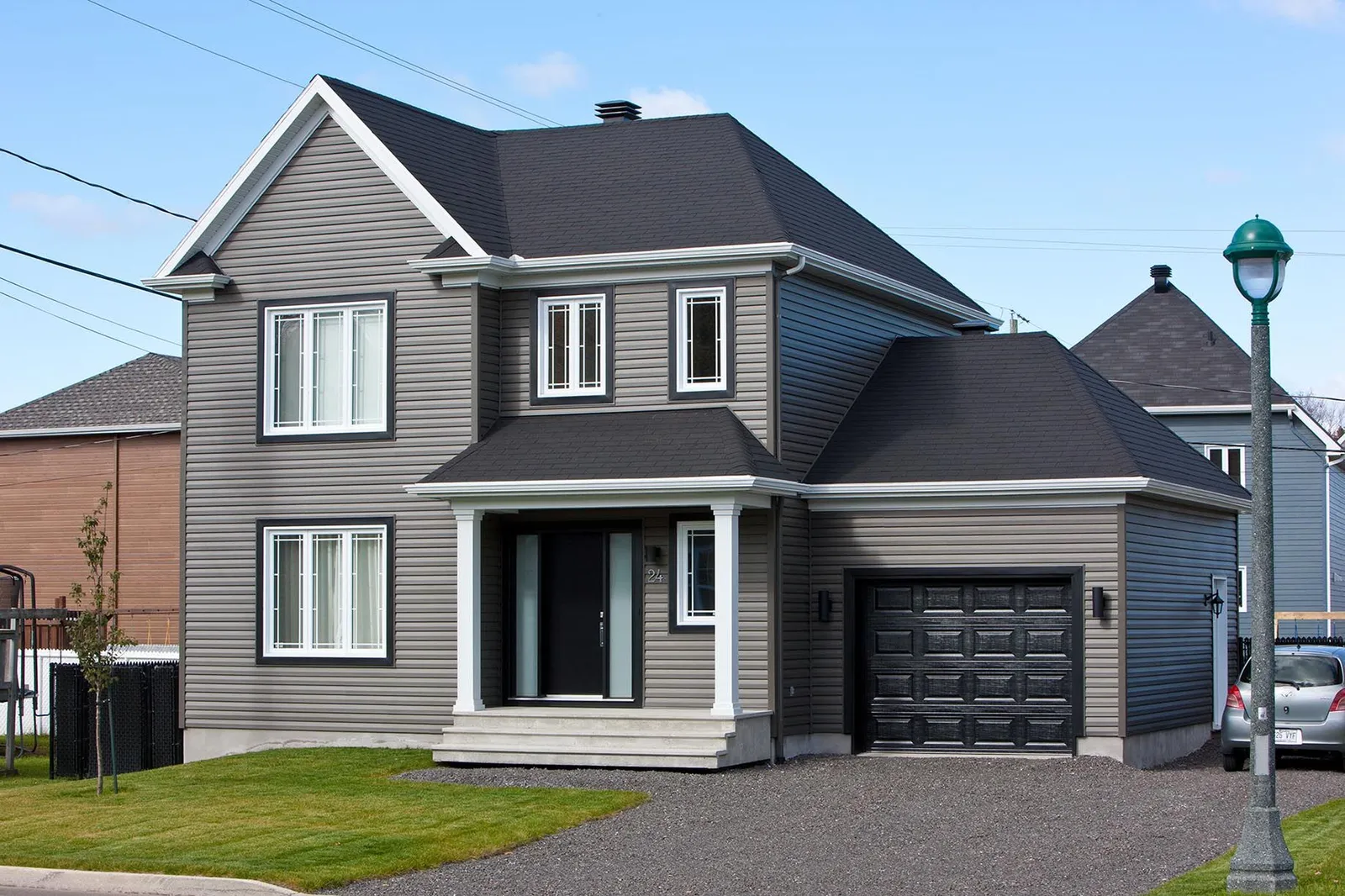 House exterior — project gallery — ABR Seamless, Elliot Lake ON