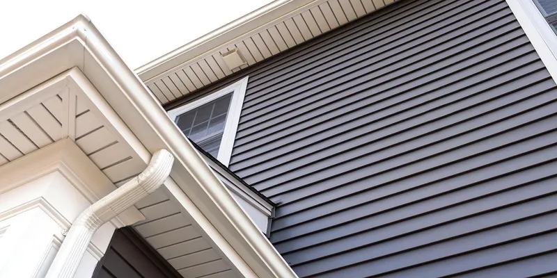 Siding installation by ABR Seamless in Elliot Lake, Ontario