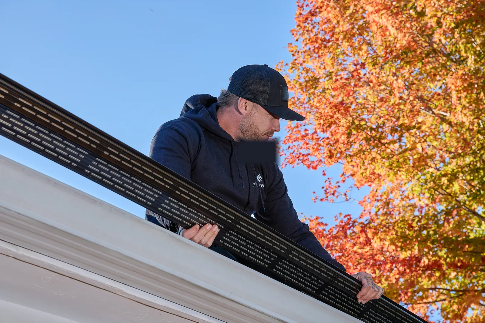Finished eaves after spring runoff season — All County Gutter Co., Caledonia NY