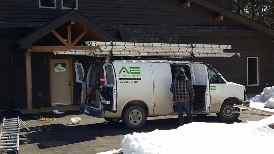 Completed gutter project — Alsam Eavestrough, Halifax NS