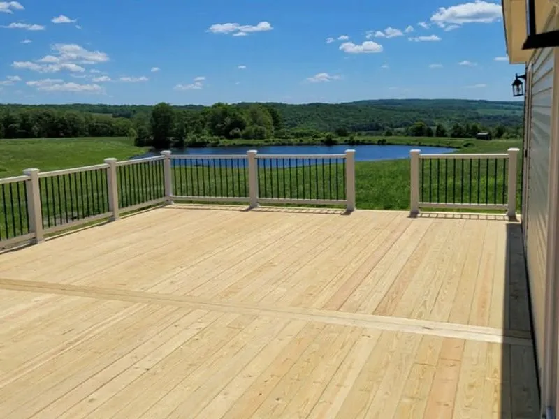Custom decks and Trex decks by ASU Construction in Owego, NY
