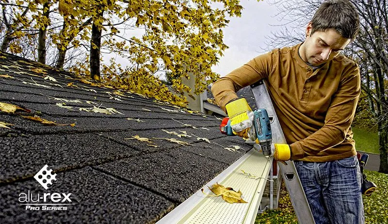 Completed gutter project — A to Z Gutters, Ladysmith NS