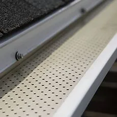 Gutter Clean perforated guard — Champion Eavestroughing, Lévis QC