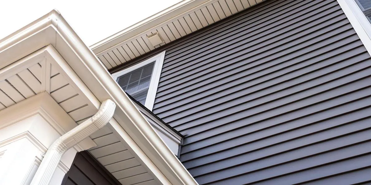 Siding / exterior context — Crowsnest Raingutters, Coleman AB