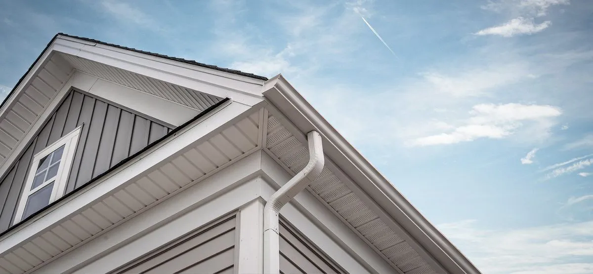 Soffit & fascia context — Crowsnest Raingutters, Coleman AB