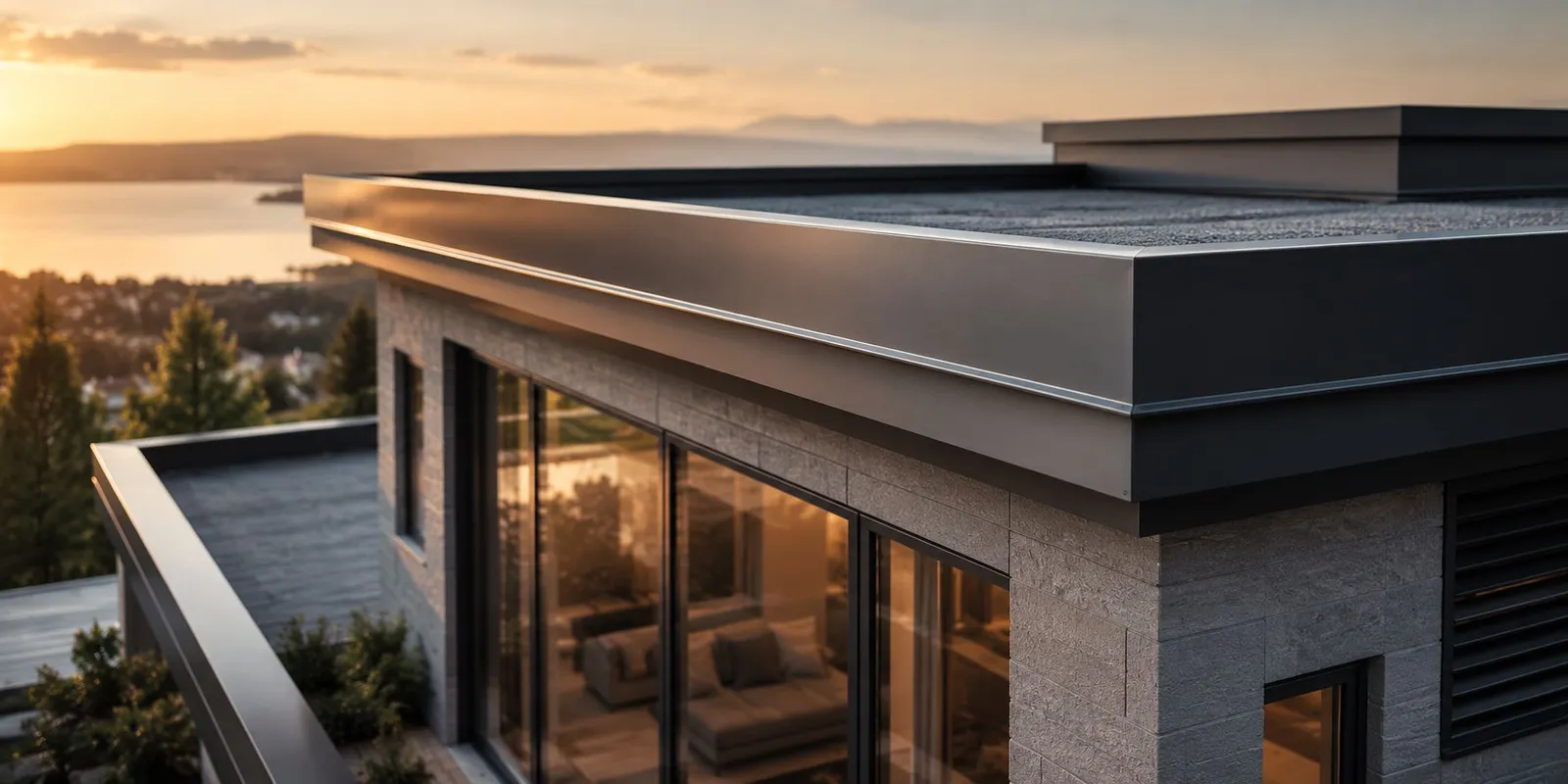 Aluminum capping detail — D & J Wall Exteriors, Listowel ON