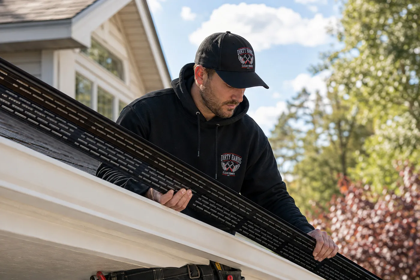 Seamless gutter installation tailored to your home