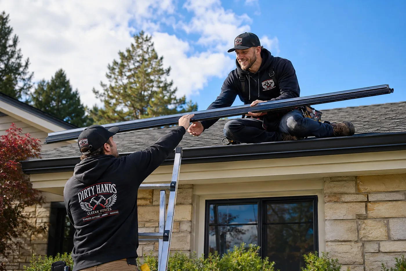 Gutter guard installation