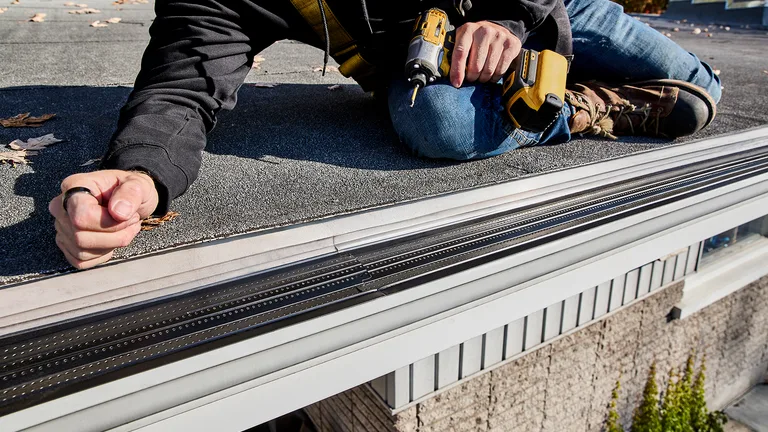 Alu-Rex DoublePro® gutter protection system