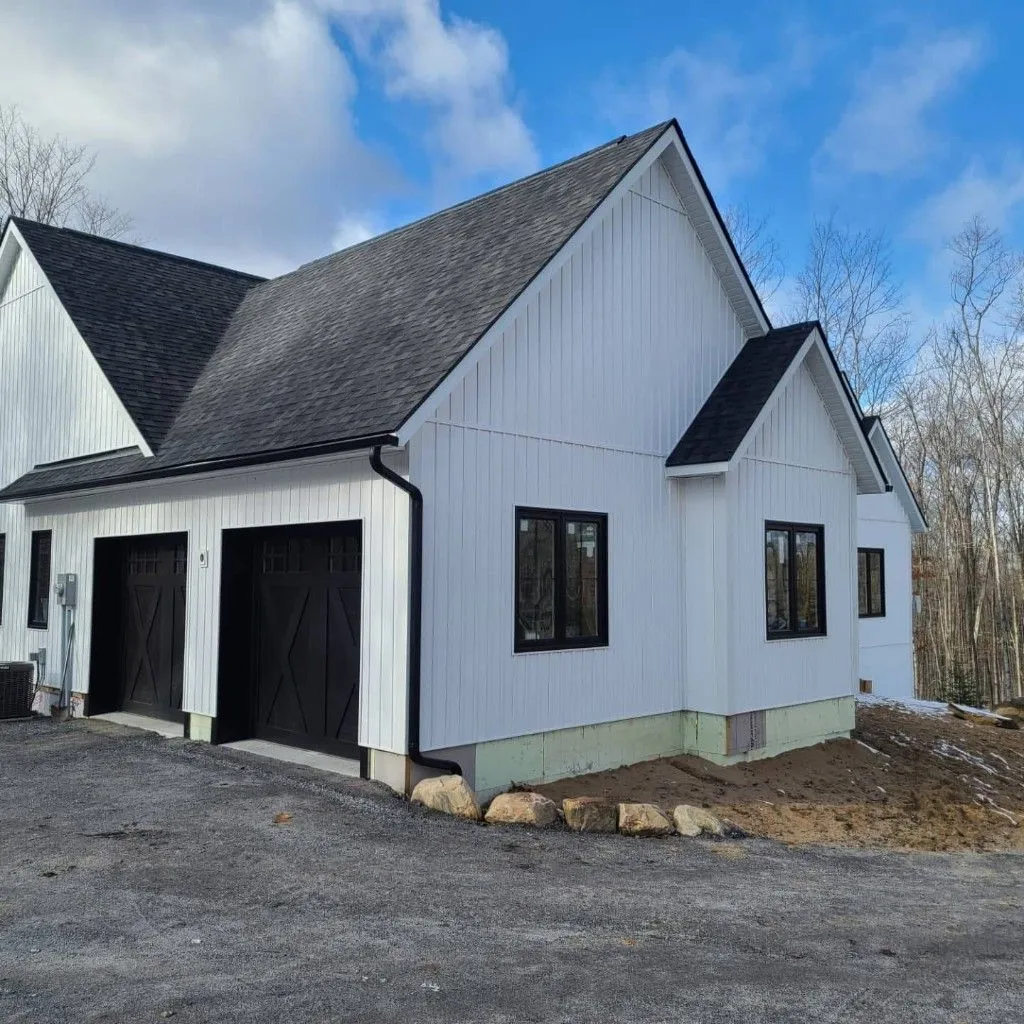 Seamless gutter project near Burk's Falls — Eagle Eye Exteriors