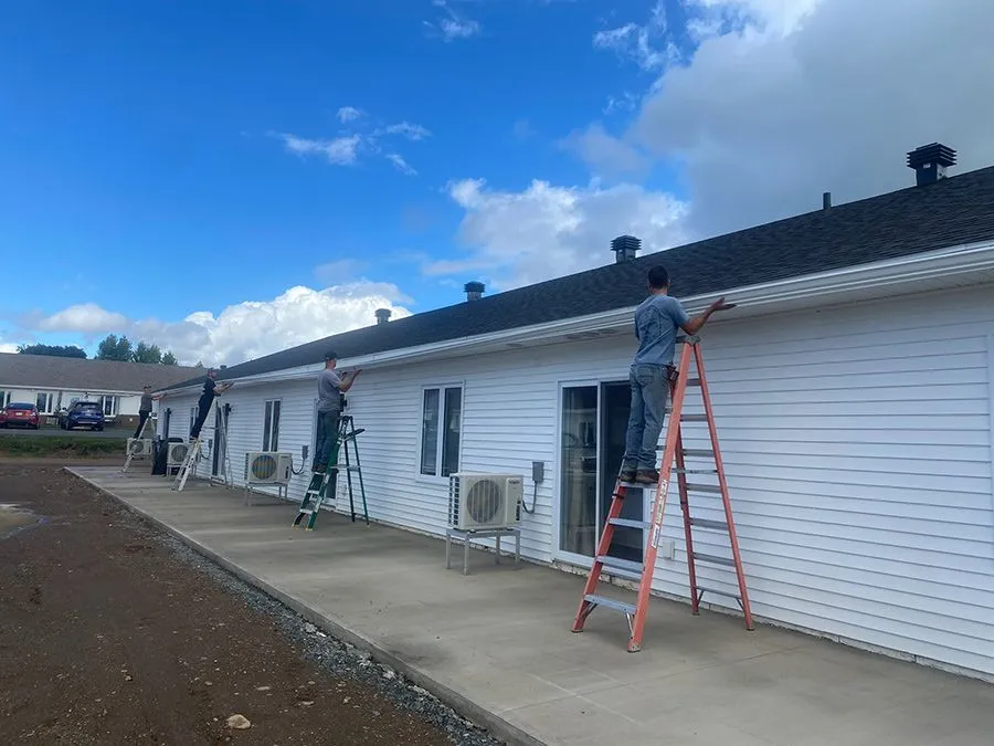 Siding & trim — Eastern Roofcare, Bathurst NB
