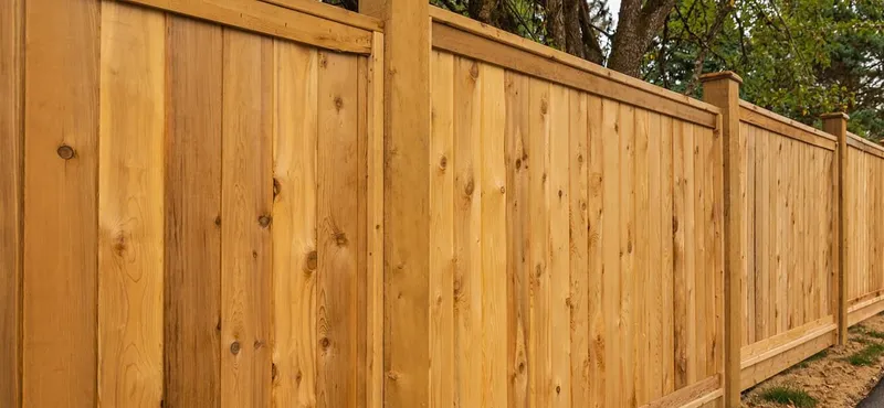 Fencing installation by EB General Contracting — North Bay and Nipissing District
