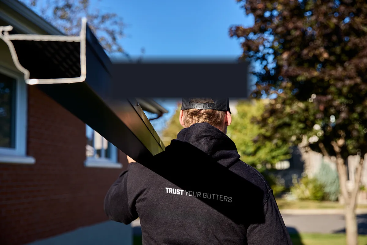 On-site forming and careful fastening — Elite Gutter Systems, Stonewall OK