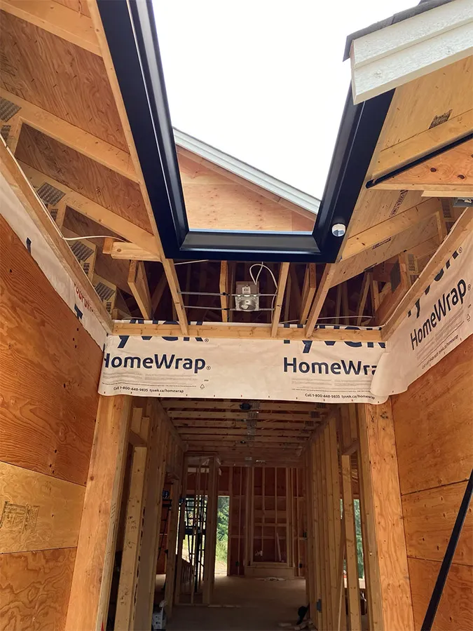 Gutter and fascia work on a new build — Gutter King, Vancouver Island