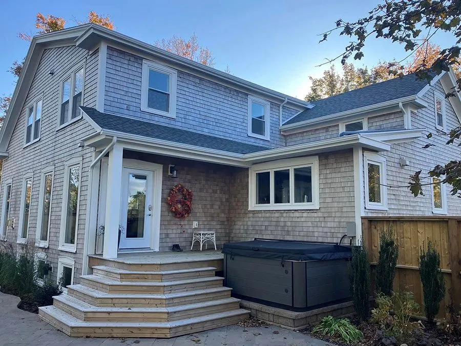 Completed gutter project — Gutter Covered, Halifax, NS