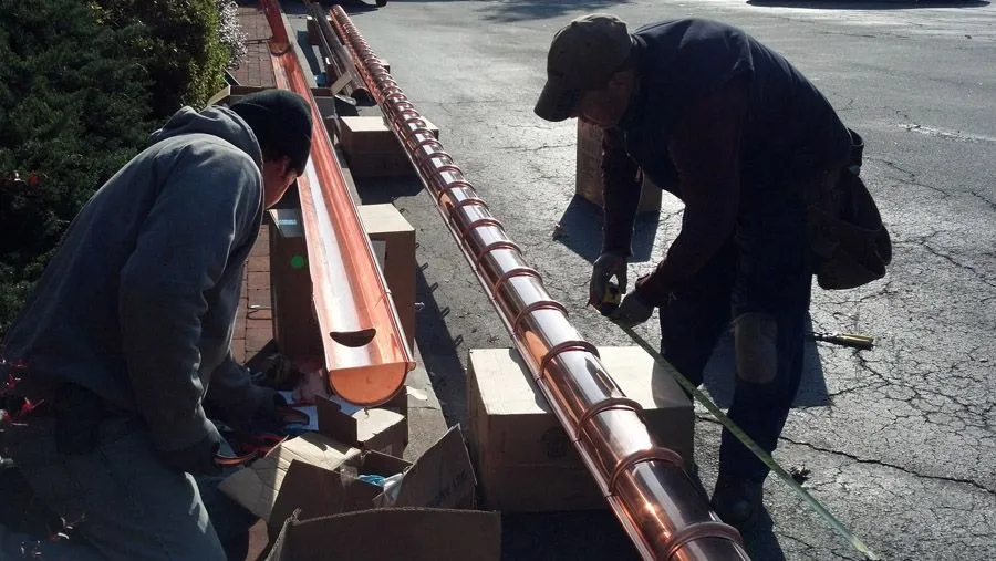 Gutter project — Carneys Point area — Double E Gutters LLC, Carneys Point, NJ