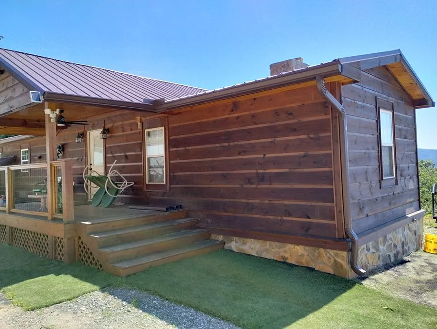 Exterior project detail — Hi Flo Gutter Pros, North Wilkesboro AB