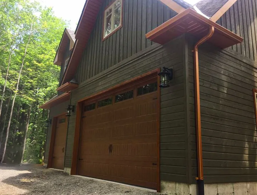 Residential eavestrough project — Highland Eavestroughing & Siding, Minden AB