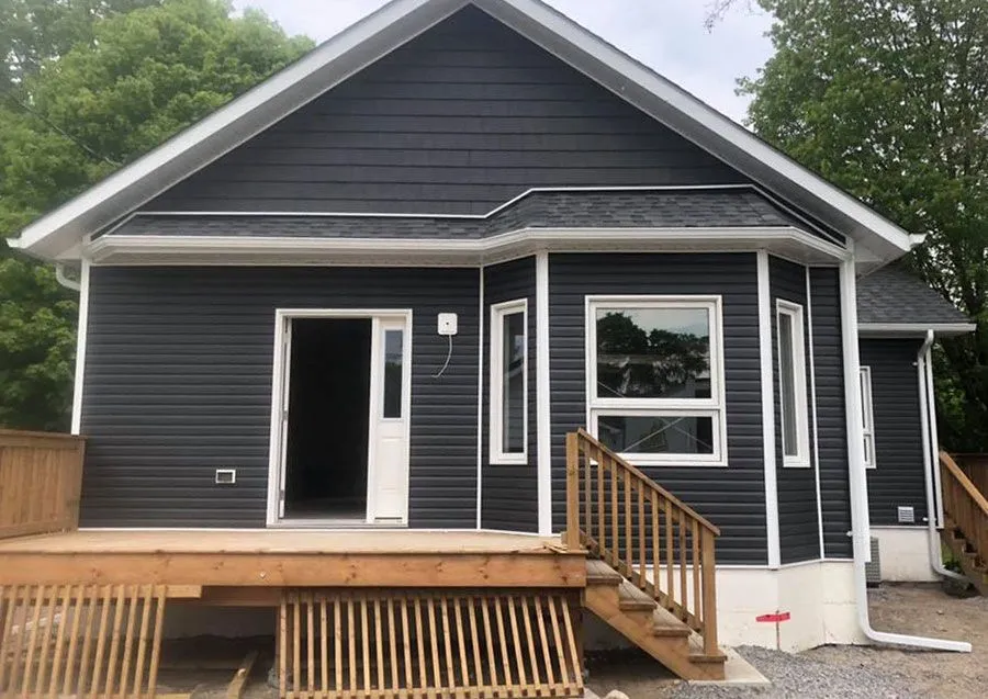 Completed exterior work — Highland Eavestroughing & Siding, Minden AB