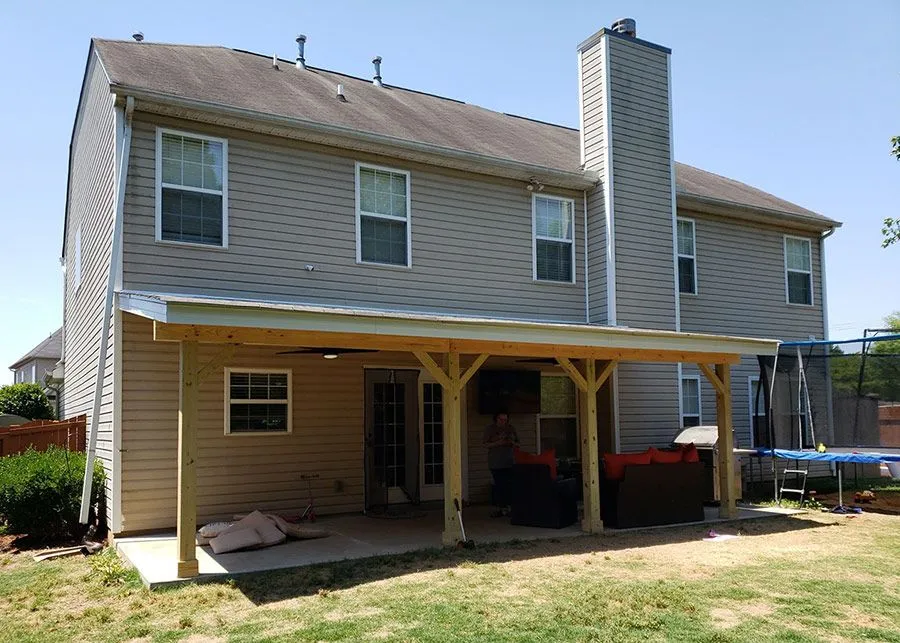 Site work & exterior finish — Hub City Home Pros, Spartanburg AB