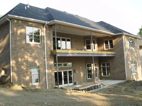 Roofline installation — Hunt's Seamless Gutter, Potomac AB