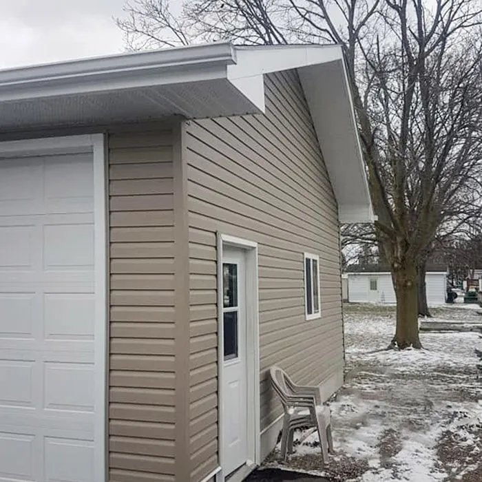 Roofline installation — JB and Sons Aluminum, Woodstock AB