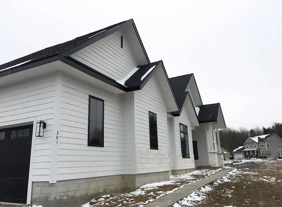 Residential exterior project — Jiffy Seamless Gutter Co., Baldwinsville AB