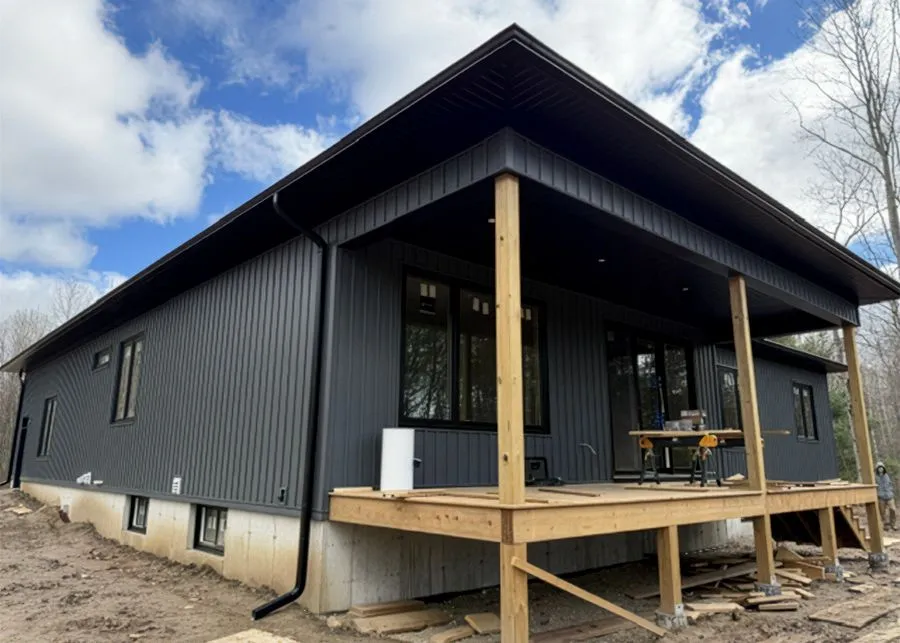 Home exterior project — Lackner Exteriors, Owen Sound AB