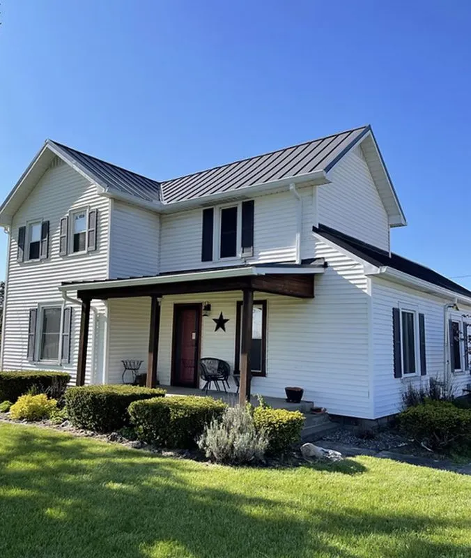 Gutter system — residential — Lohr Brothers Seamless Gutters, Fremont AB