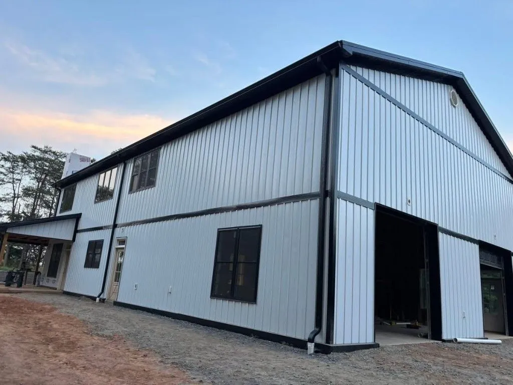 Seamless gutter project near Ronda — Mike's Gutter Works LLC