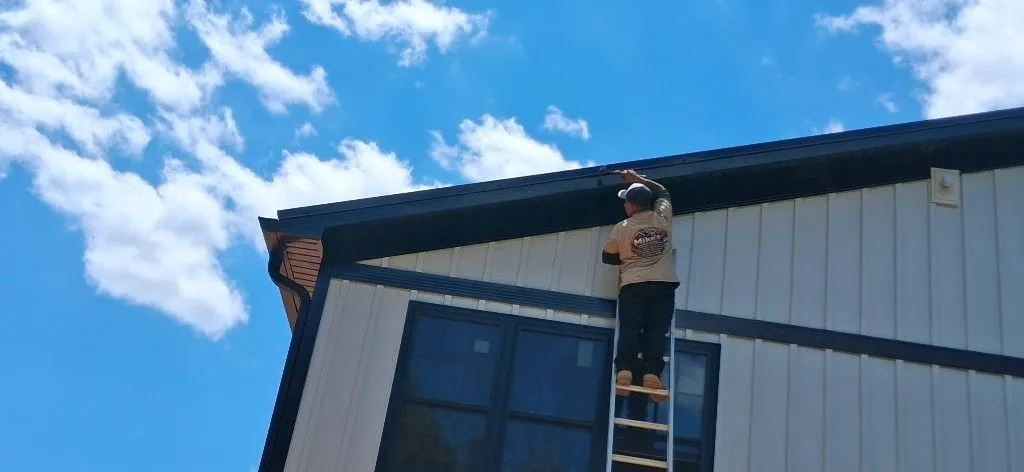 Exterior finishing detail — Mike's Gutter Works LLC