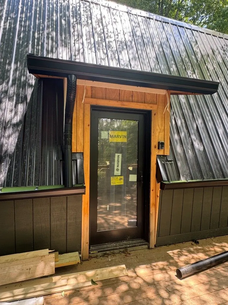 Northwest NC gutter project — Mike's Gutter Works LLC