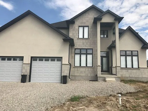 Home exterior project — O.T. Exteriors, St. Thomas AB