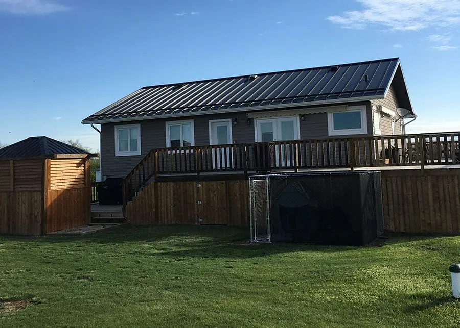 Completed exterior work — Gutter Installation, Gutter Guards, Soffit, Fascia, Siding, Roofing, Clearwater County AB