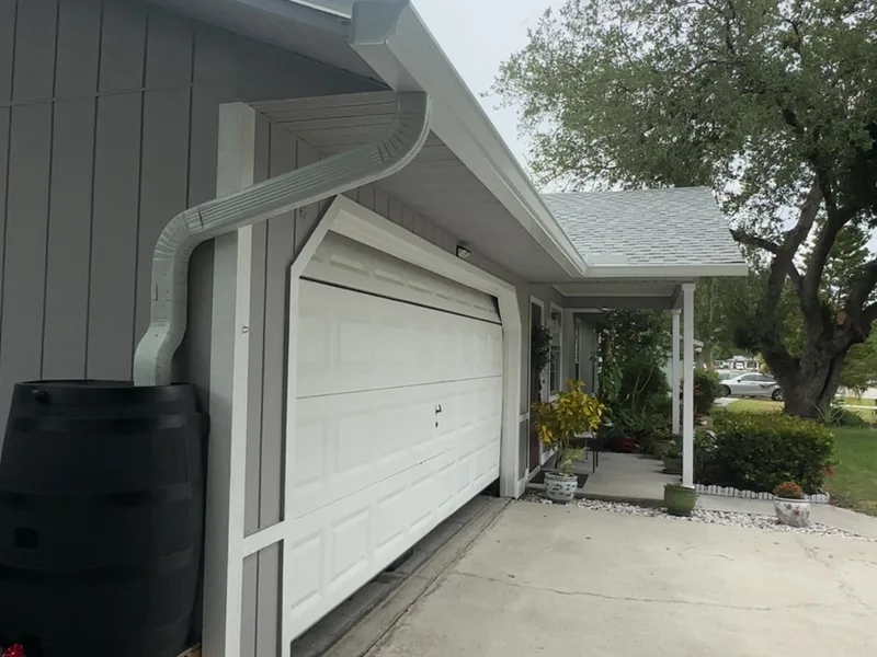 T-Rex® continuous hanger installed — Quality Over Quantity Gutters, Cape Coral, FL