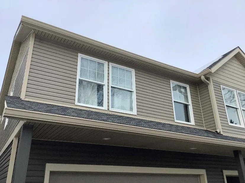 Clean roofline with new gutters — Rainman Gutters, Wadsworth OH