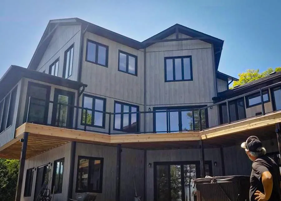 Site work & exterior finish — Simcoe Exteriors, Simcoe County and areas AB