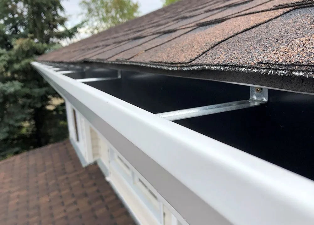 Site work & exterior finish — Gutter installation, Soffit, Fascia and Roofing, SUN INSULATORS & ROOFING AB