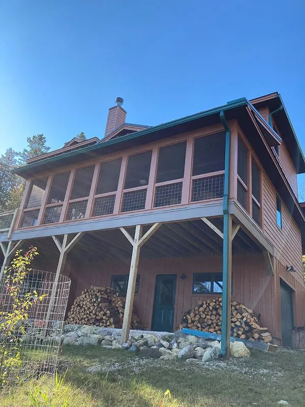 Home exterior project — U.P. Seamless Rain Gutters, Sault Ste. Marie AB