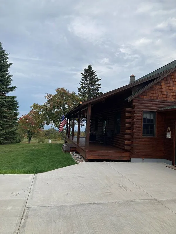 Residential exterior project — U.P. Seamless Rain Gutters, Sault Ste. Marie AB