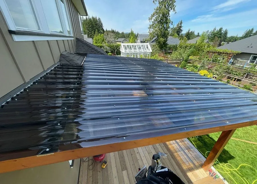 Gutter system — residential — Van Isle Tin, Victoria AB
